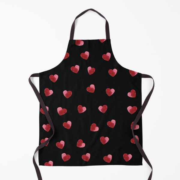 Item preview, Red Valentine Heart-black pattern 2 designed and sold by StudioViArt.