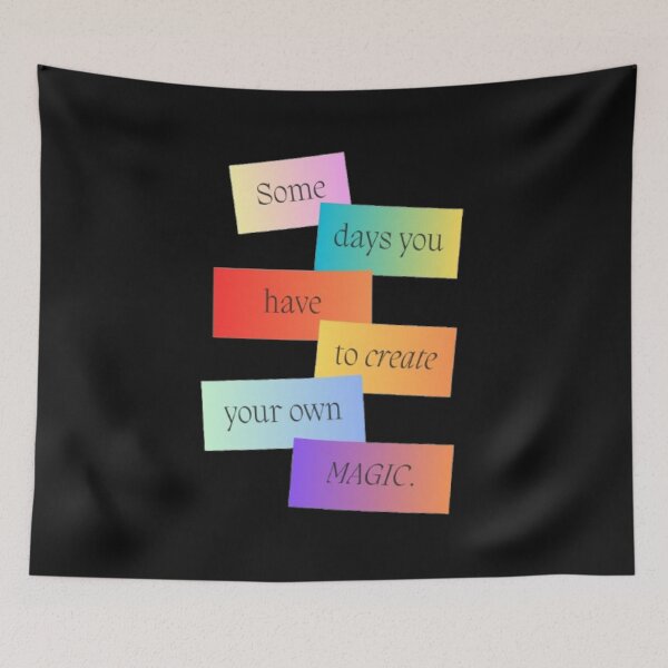 Item preview, Create Your Own Magic Inspirational Quote  designed and sold by MomentsbyMo.