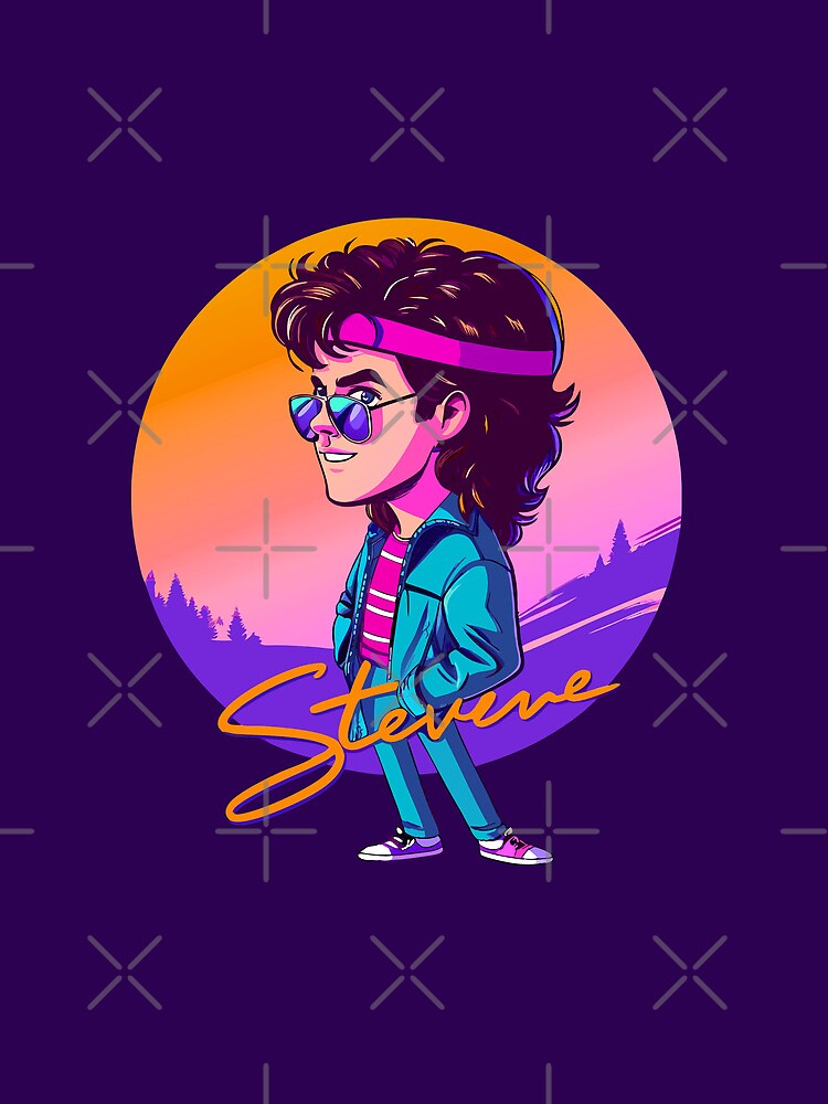 Thumbnail 4 of 4, Mini Skirt, Stranger Things Steve harrington designed and sold by timegraf.