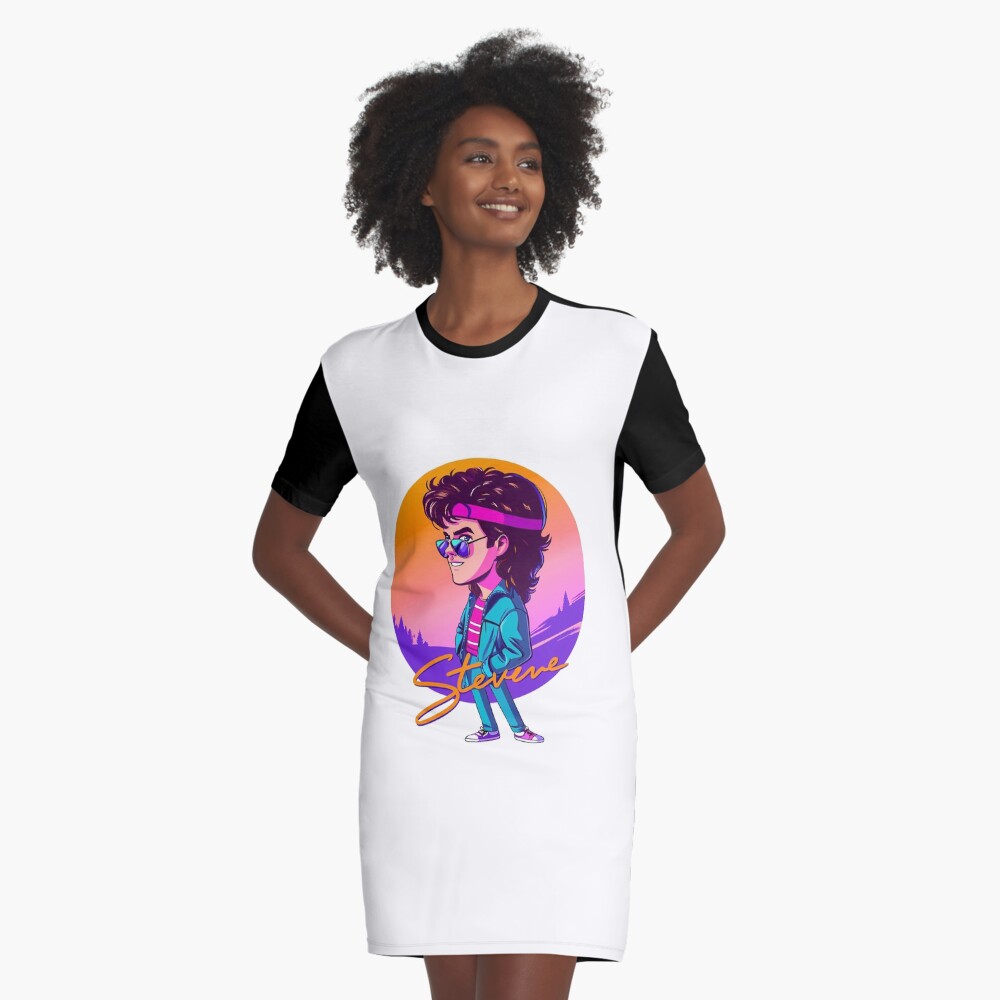 Item preview, Graphic T-Shirt Dress designed and sold by timegraf.