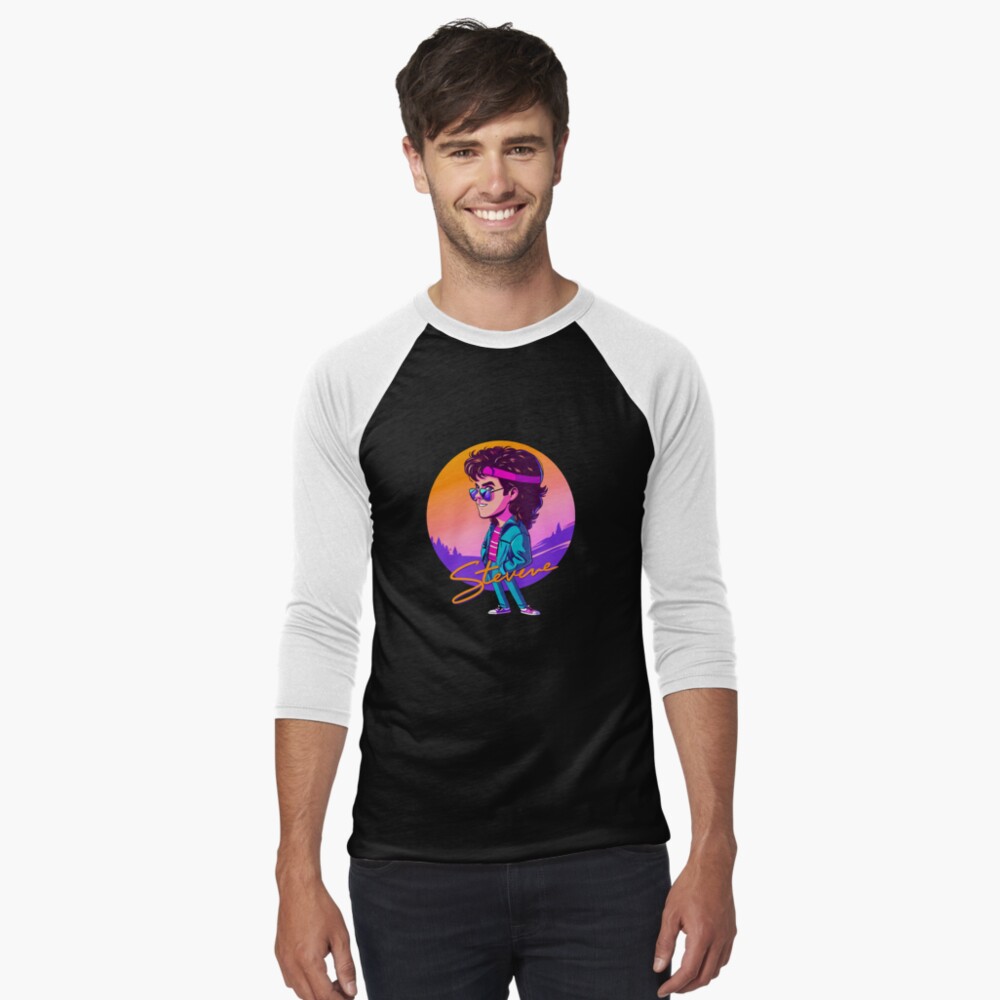 Item preview, Baseball ¾ Sleeve T-Shirt designed and sold by timegraf.