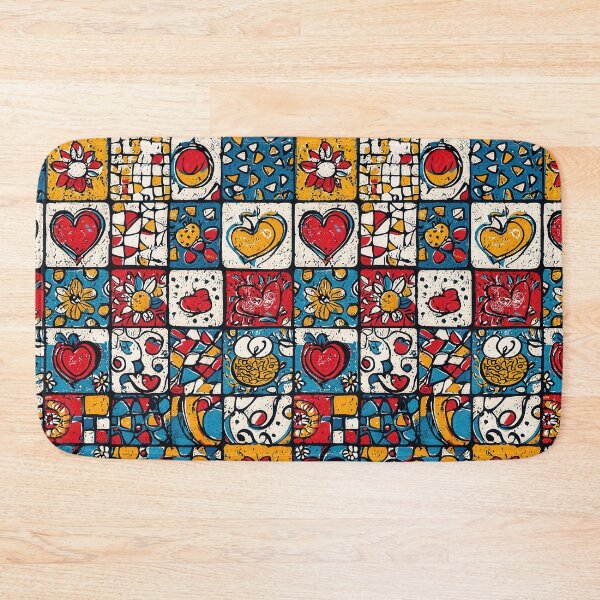 Item preview, Vibrant fruit and floral tile-inspired pattern designed and sold by Piotrek0001.