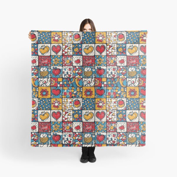 Item preview, Vibrant fruit and floral tile-inspired pattern designed and sold by Piotrek0001.