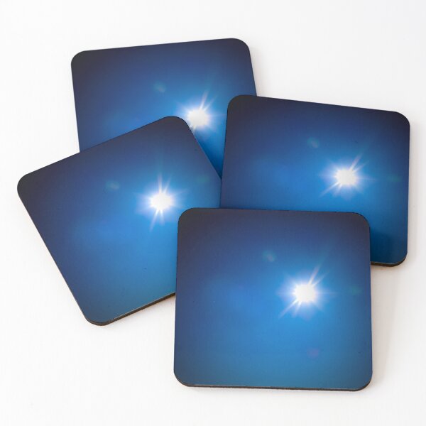 Item preview, Sun Against a Deep Blue Sky Minimalist Art designed and sold by MajikFlower.