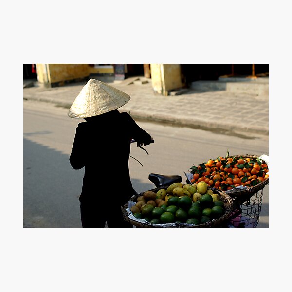 In the Streets of Hue Photographic Print