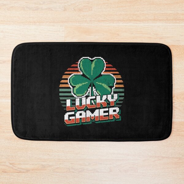 Item preview, Lucky Gamer 8bit Pixel art St Patrick's day retro shirt designed and sold by SpecialtiesShop.