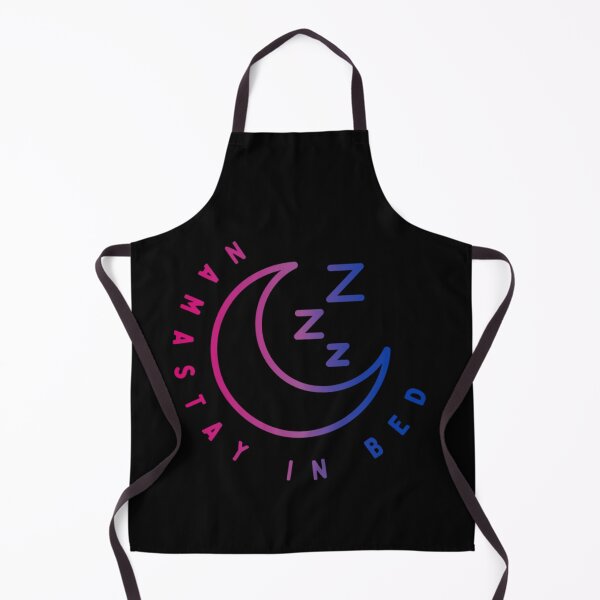 Item preview, Namastay in Bed, Bisexual pride flag graphic, Crescent moon Graphic, Sleep, Yoga, Funny, selfcare, relax, pride, relax, chill, sleep mode, designed and sold by PrideBeProud.