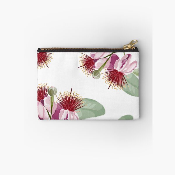 Item preview, Seamless pattern background with  feijoa blooming flowers and leaves with leaves. designed and sold by MatyKotiv.
