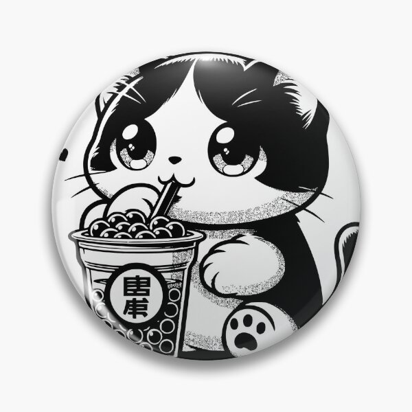 Item preview, Bubble tea shirt cute cat designed and sold by Treenity.