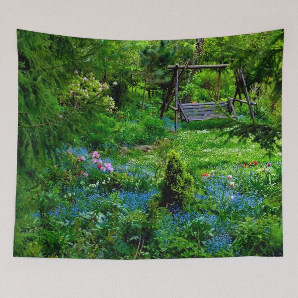 Item preview, Secret Garden in May's Lush Greenery Artwork designed and sold by MajikFlower.