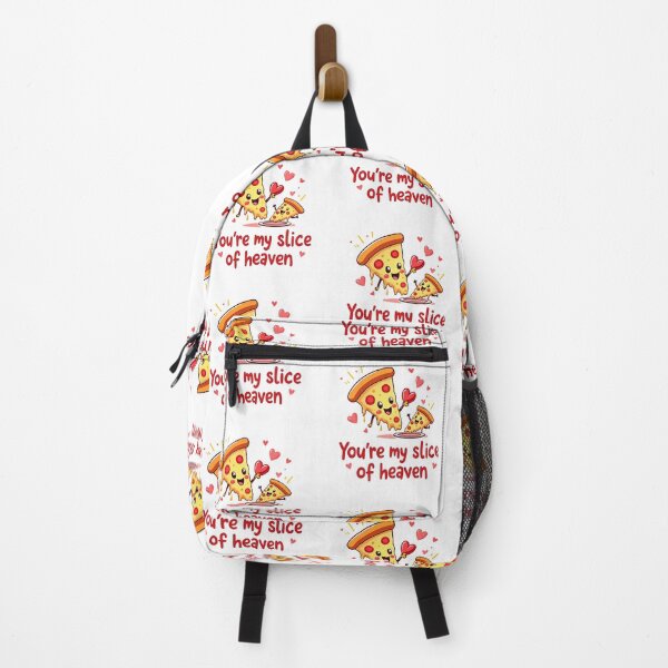 Item preview, funny quotes: you are my slice of heaven, valentines day, funny pizza quotes designed and sold by venavar.