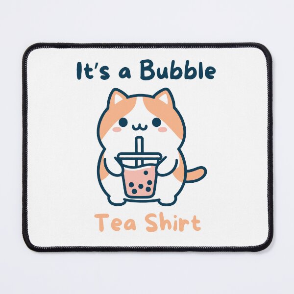 Item preview, Bubble tea shirt colorful cute cat designed and sold by Treenity.