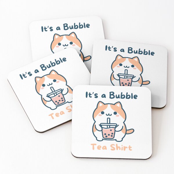 Item preview, Bubble tea shirt colorful cute cat  designed and sold by Treenity.