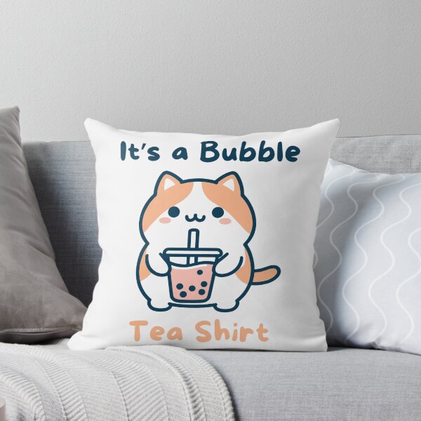 Item preview, Bubble tea shirt colorful cute cat  designed and sold by Treenity.