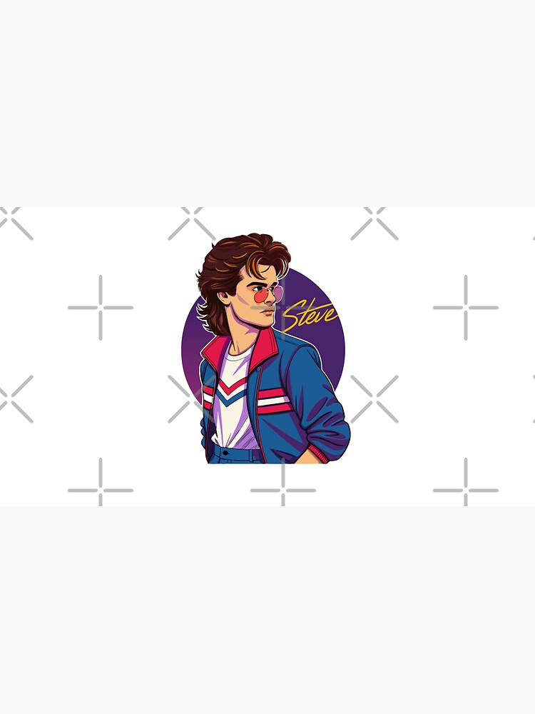 Thumbnail 7 of 7, Cap, Stranger Things Steve harrington designed and sold by timegraf.