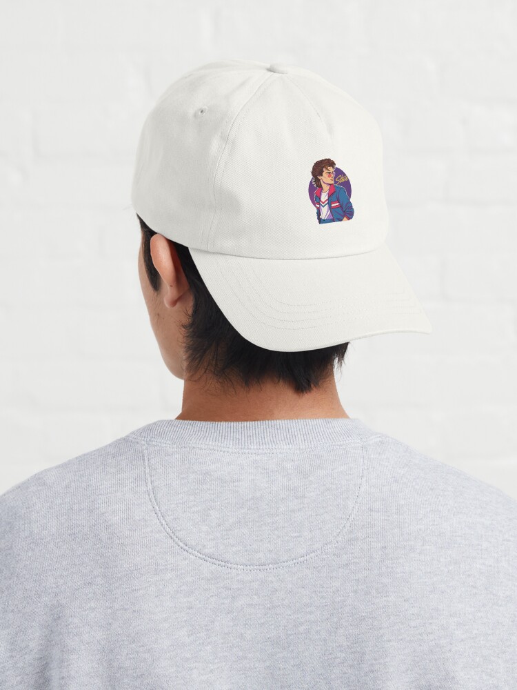 Thumbnail 4 of 7, Cap, Stranger Things Steve harrington designed and sold by timegraf.