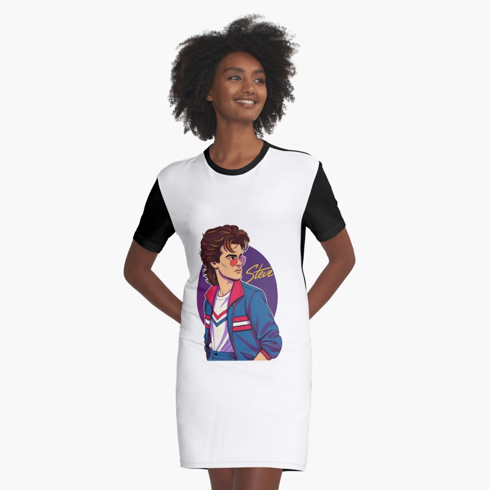 Item preview, Graphic T-Shirt Dress designed and sold by timegraf.