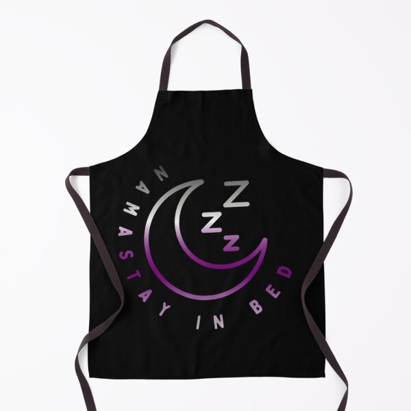 Item preview, Namastay in Bed, Demisexual pride flag graphic, Crescent moon Graphic, Sleep, Yoga, Funny, selfcare, relax, pride, relax, chill, sleep mode,  designed and sold by PrideBeProud.