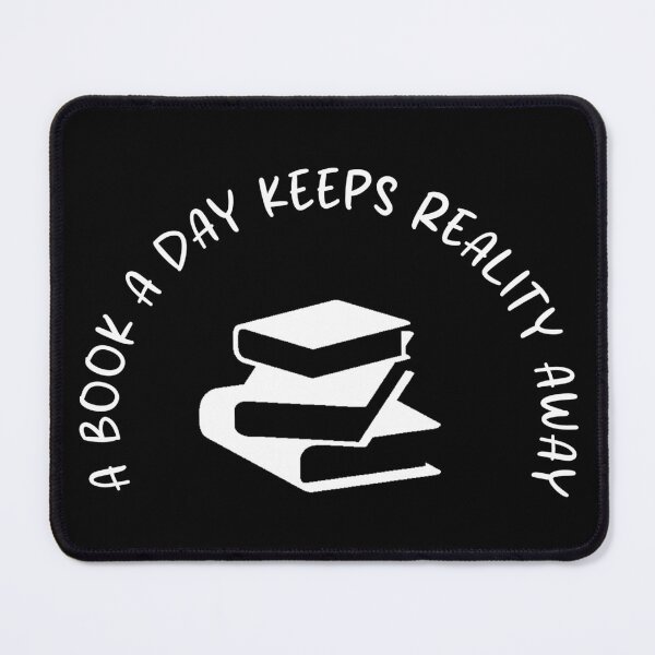 Item preview, a book a day keeps reality away designed and sold by houda-art02.