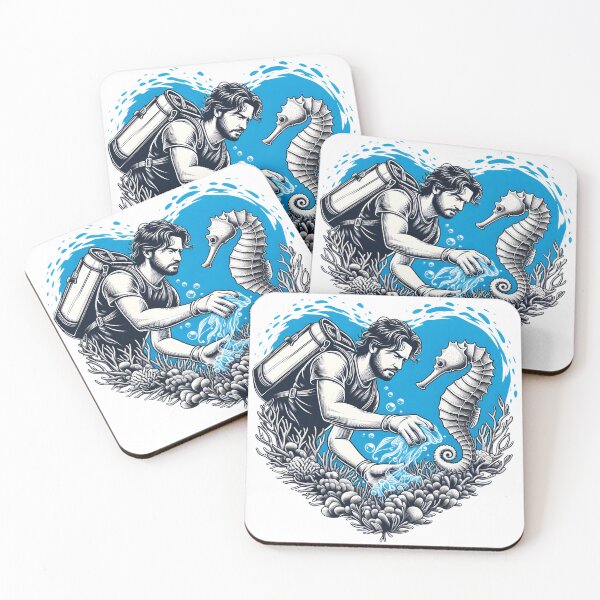 Item preview, Preserving Marine Life: Diver's Mission designed and sold by EcoArtShop.