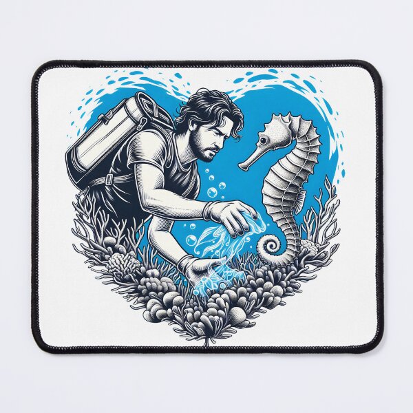 Item preview, Preserving Marine Life: Diver's Mission designed and sold by EcoArtShop.