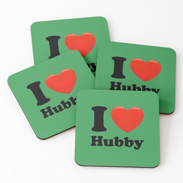 Item preview, I Love Hubby designed and sold by MyHappyArtShop.