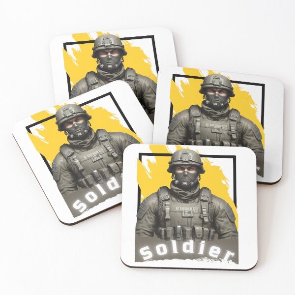 Item preview, Soldier in Action - Tactical Warrior Design designed and sold by UnikatArt.
