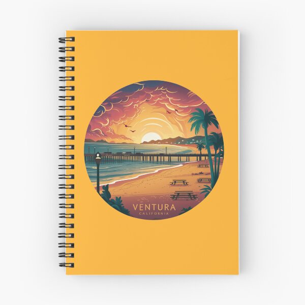 Artikelvorschau, Ventura, Kalifornien – Ruhe bei Sonnenuntergang am Ventura Pier entworfen und verkauft von CircinusStore.