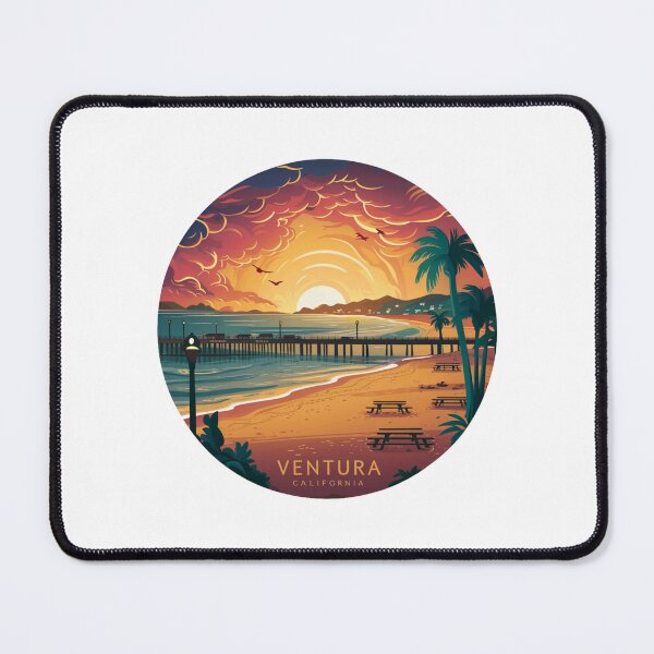 Item preview, Ventura California - Sunset Serenity at Ventura Pier designed and sold by CircinusStore.