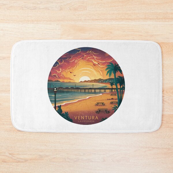 Item preview, Ventura California - Sunset Serenity at Ventura Pier designed and sold by CircinusStore.