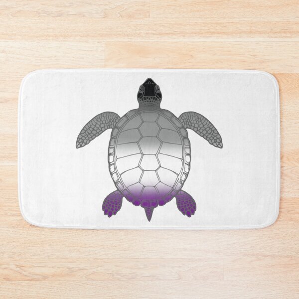 Item preview, Vibrant Asexual Pride Turtle Illustration designed and sold by Travelslightly.