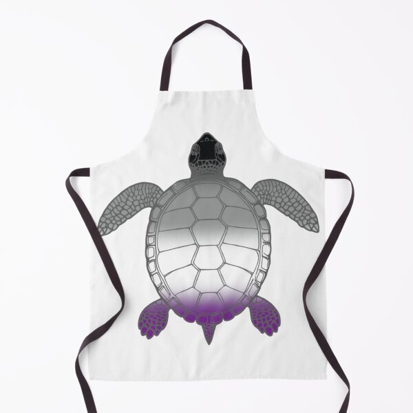Item preview, Vibrant Asexual Pride Turtle Illustration designed and sold by Travelslightly.