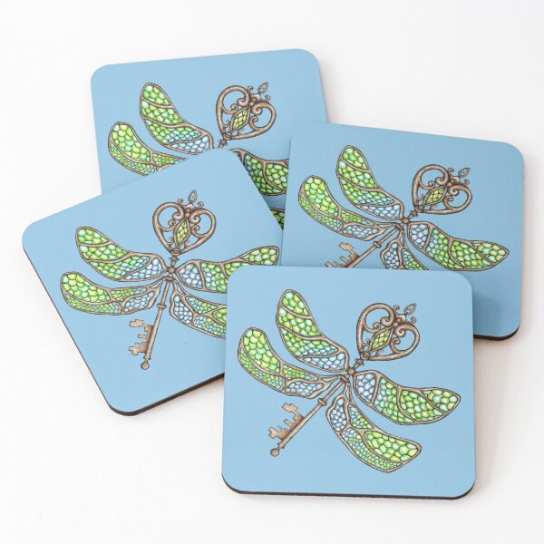 Item preview, Colourful Magical Flying Keys  designed and sold by KaleidoJoy.