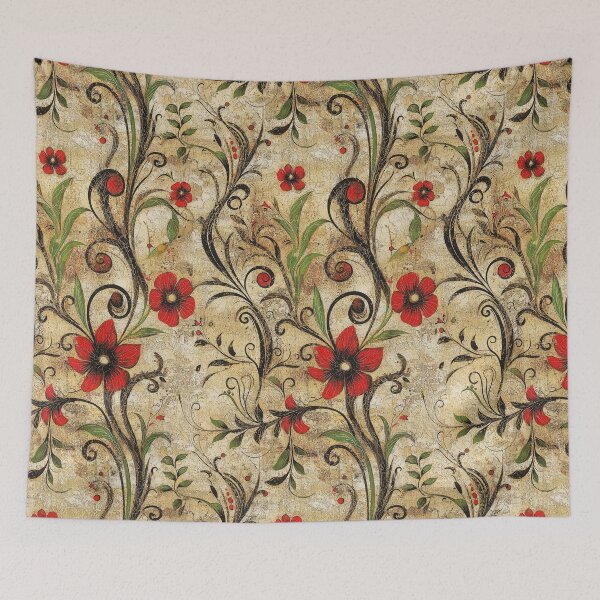 Item preview, Colorful floral graphics with creative compositions designed and sold by Piotrek0001.