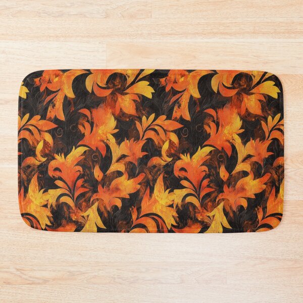 Item preview, Detailed floral patterns with bold color contrasts designed and sold by Piotrek0001.