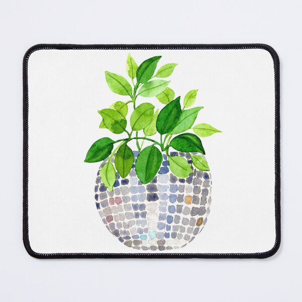 Item preview, Disco Ball Planter Hand Painted in Watercolor designed and sold by andrebalest.art.