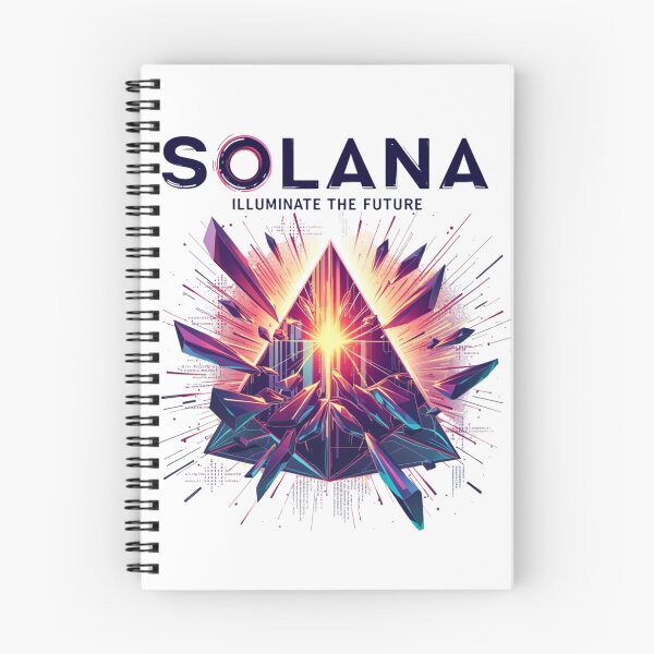 Item preview, Solana Fire Diamonds Illuminate the Future Tee designed and sold by TrendVoyager.