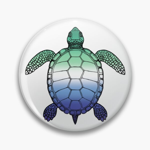 Item preview, Vibrant Gay MLM Pride Turtle Illustration designed and sold by Travelslightly.