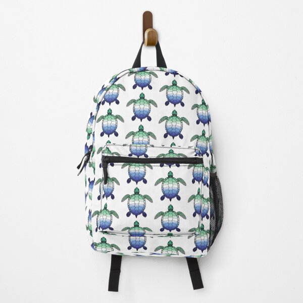 Item preview, Vibrant Gay MLM Pride Turtle Illustration designed and sold by Travelslightly.