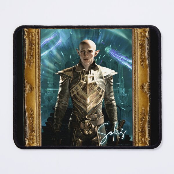 Item preview, Solas the Dread Wolf Framed designed and sold by Heralds Rest Book Store.