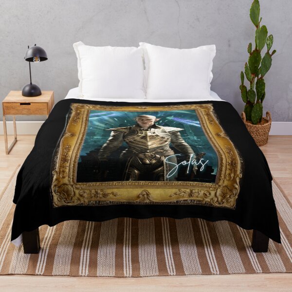 Item preview, Solas the Dread Wolf Framed designed and sold by Heralds Rest Book Store.