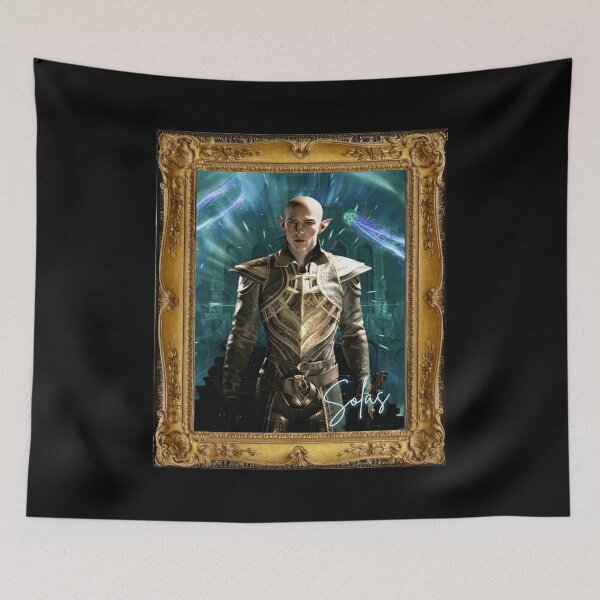Item preview, Solas the Dread Wolf Framed designed and sold by Heralds Rest Book Store.