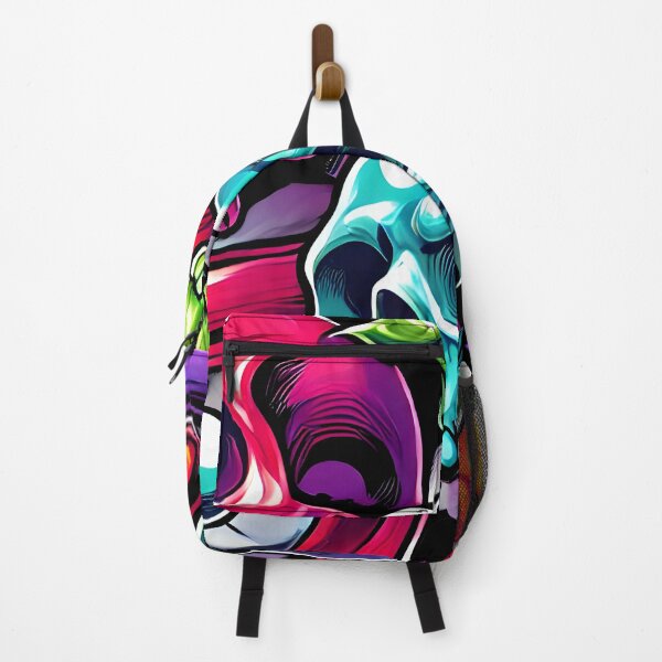Item preview, Colorful Skull Art - Vibrant Abstract Design designed and sold by DrawHandArt.