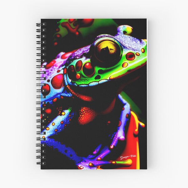 Item preview, Tropical tree frog pop art designed and sold by Drone-tees.