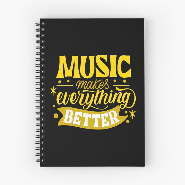 Item preview, Music Makes Everything Better designed and sold by TeeLabDesign.