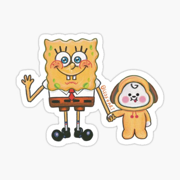Artikel-Vorschau von bt21 x Spongebob, designt und verkauft von leoxvart.