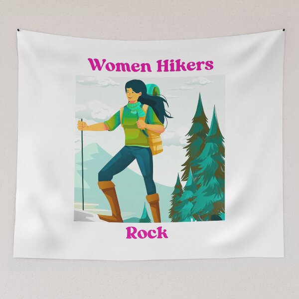 Item preview, Women Hikers Rock designed and sold by Robertosdesigns.