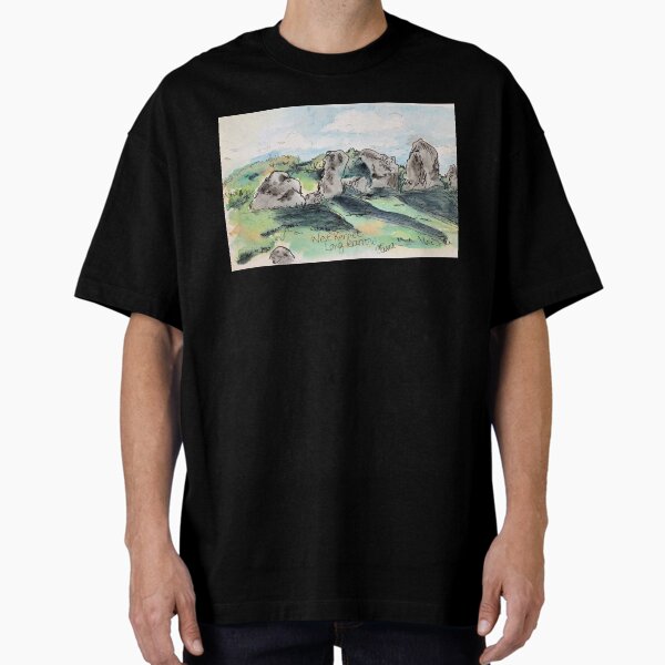 West Kennet Long Barrow, Wiltshire Oversized T-Shirt