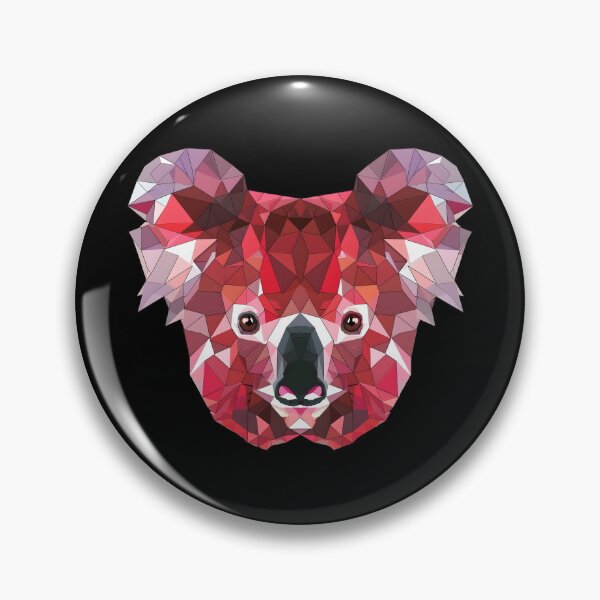Item preview, Red Crystal Australia Ruby Animal Geometric Koala Shapes designed and sold by Leonardo Palumbo.