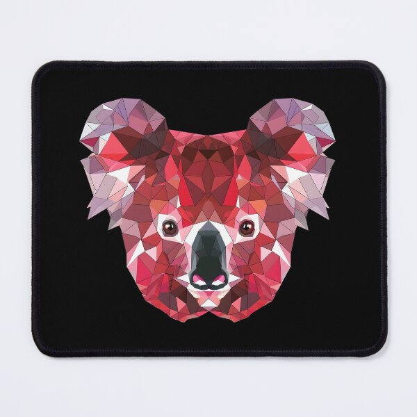 Item preview, Red Crystal Australia Ruby Animal Geometric Koala Shapes designed and sold by Leonardo Palumbo.